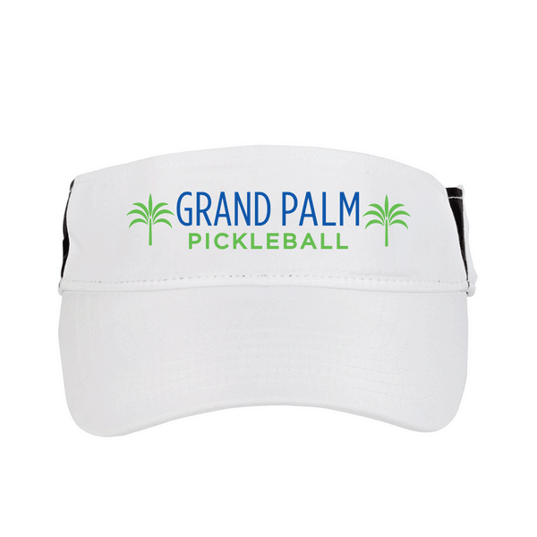 Grand Palm Pickleball Performance embroidered visor
