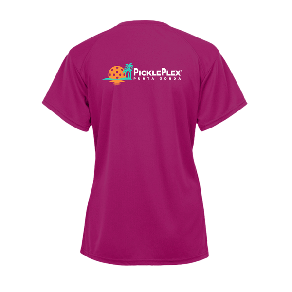 PicklePlex® Punta Gorda Pickleball Club Ladies Performance T-Shirt