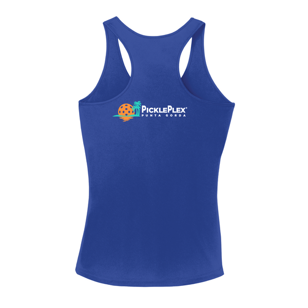 PicklePlex® Punta Gorda Pickleball Ladies Racerback Tank